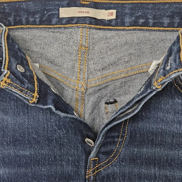 📌225 LEVI'S WEDGIE JEANS WOMEN'S SIZE 28 - Picture 5 of 6